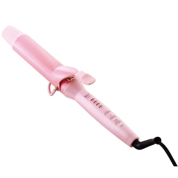 スクエアバー カールアイロン 40mm ロゼ Repit(レピ) CSB-AG40P [交流