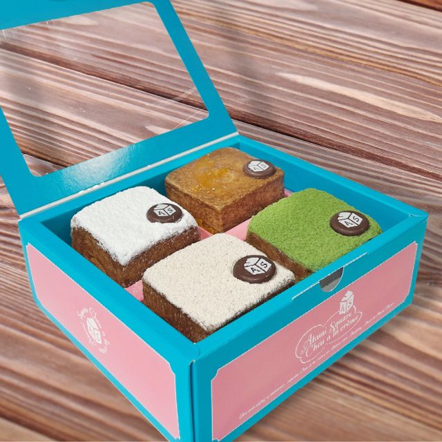 熱海スクエアシュークリーム】4種のクリーム詰合せセット:伊湘箱通販