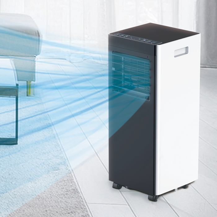 QUADS クワッズ 2.3kW オートルーバー付き ポータブルエアコン AIRMOVE