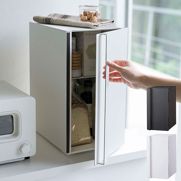 密閉米びつ タワー 10kg計量カップ付5423 5424（ﾎﾜｲﾄ）