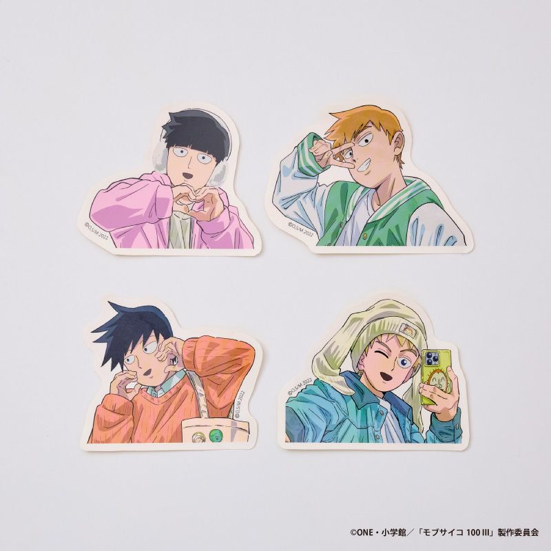 モブサイコ100 III』イラストステッカーコレクション（全14種