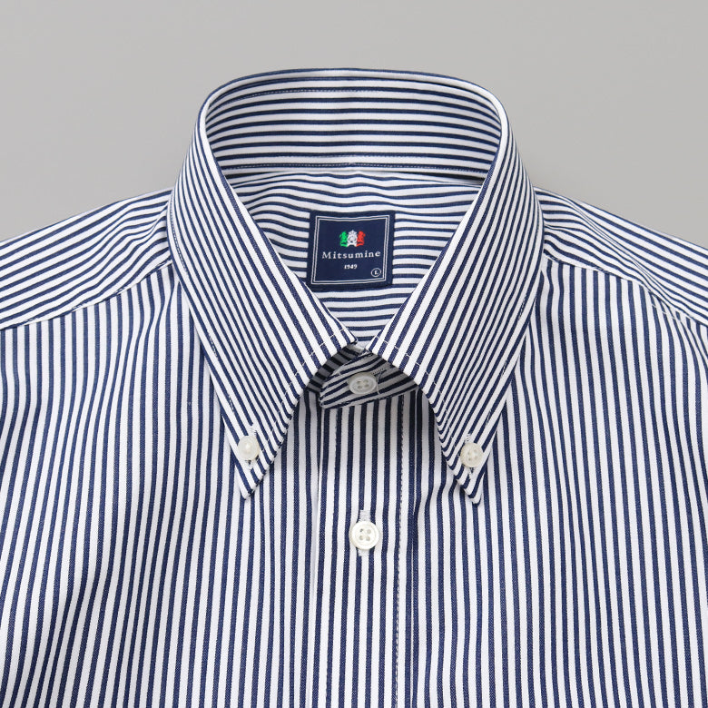 ロンドンストライプボタンダウンシャツ【Made in Japan】 – Mitsumine