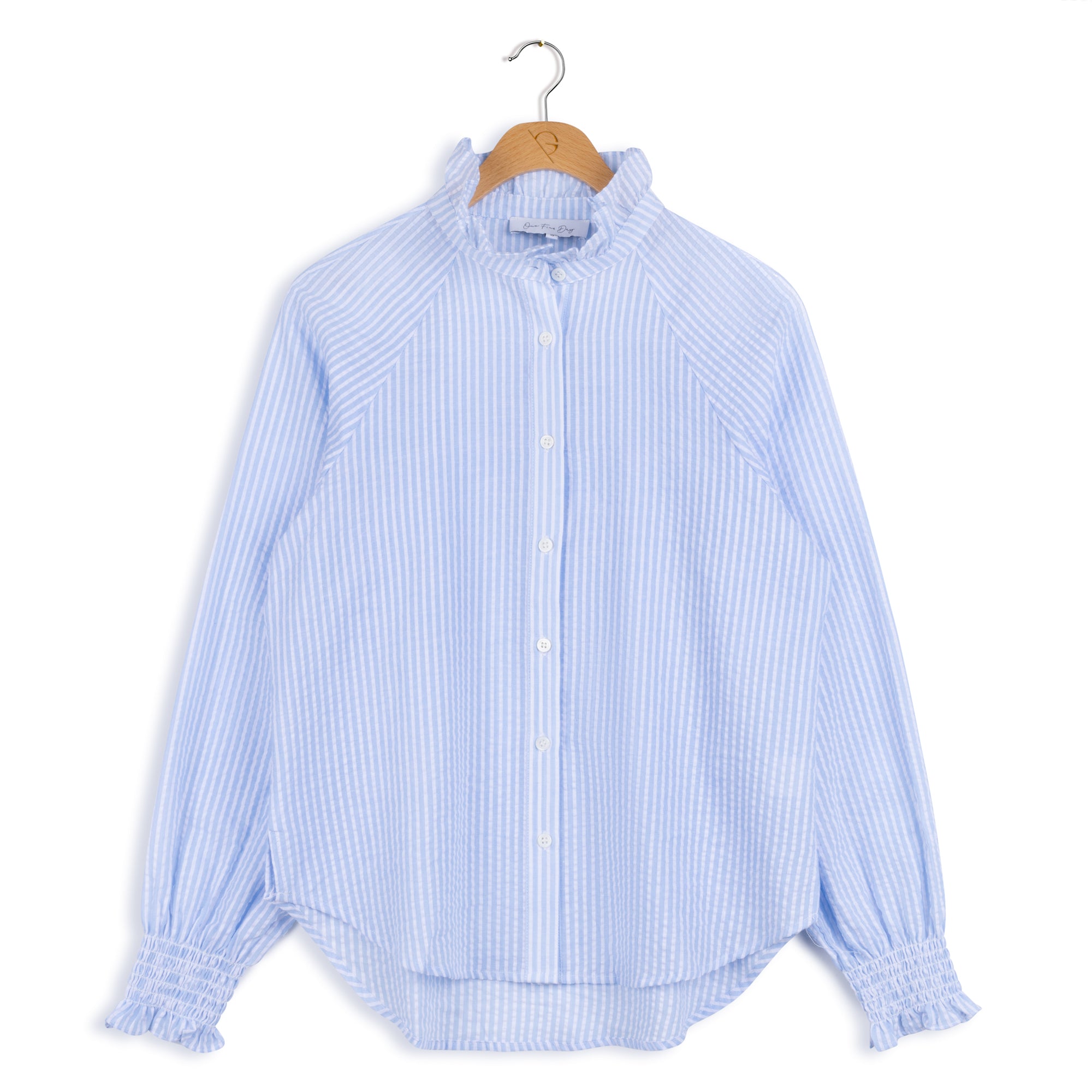 ofd ruffle collar shirt – The Gallery Collection
