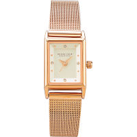 メッシュベルト角ケース レディースウオッチゴールド | シャディギフト