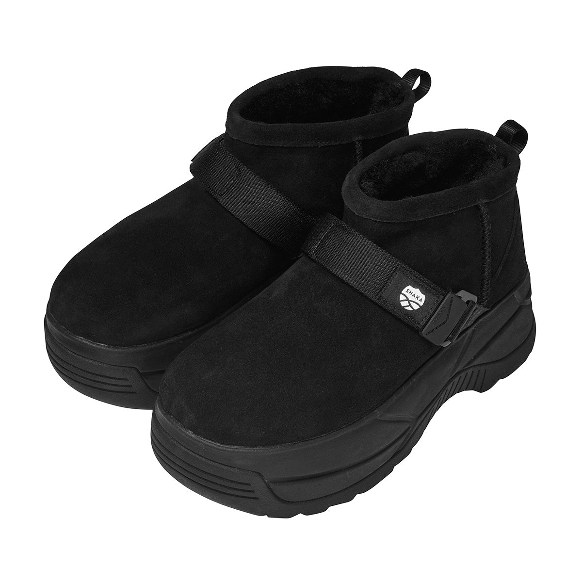 SHAKA 厚底ショートムートンブーツ SHORT MOUTON BOOTIE CHUNKY
