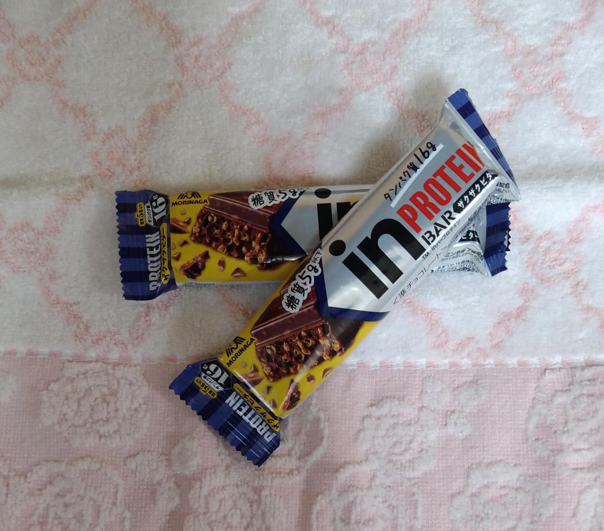 みんなのレビュー：「森永製菓 inバープロテイン＜ザクザクビター