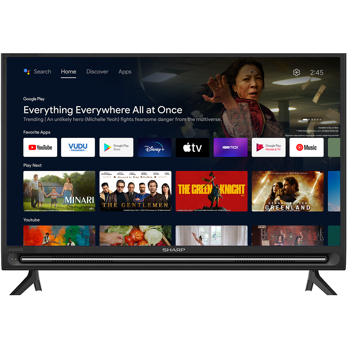 32” HD Google TV | Sharp Electronics