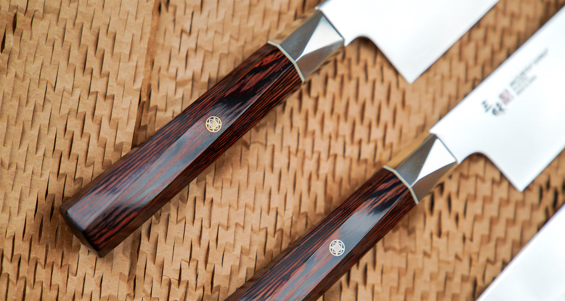 SET] Mcusta Zanmai Supreme Twisted [gyuto + santoku] – SharpEdge