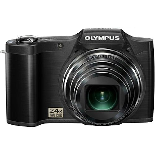Olympus SZ-14 Digital Camera (Black) (14MP, 24x Optical Zoom, 3