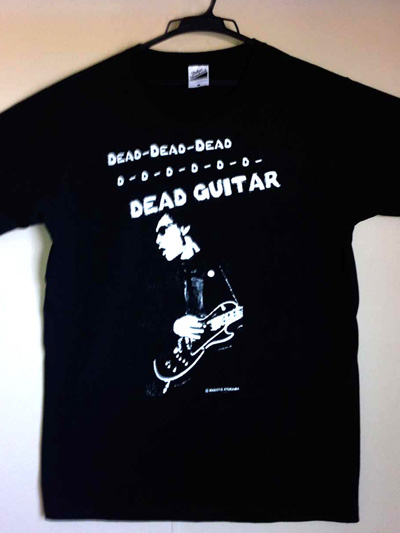 鮎川誠デッドギターTシャツ【復刻！限定！】
