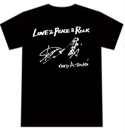 シーナ＆ロケッツ38周年記念Tシャツ