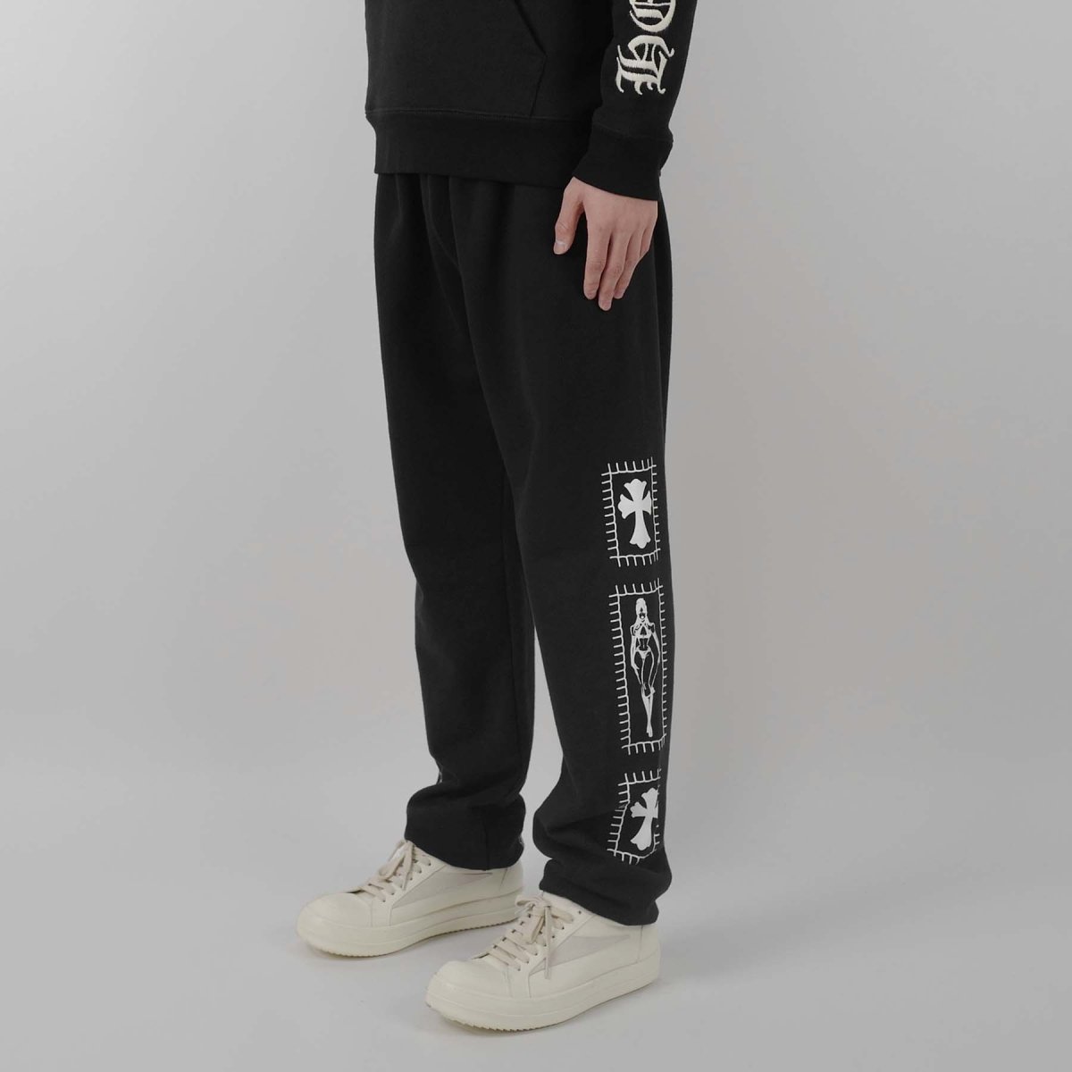 クロムハーツ デッドリードール ホースシューロゴ スウェットパンツ
