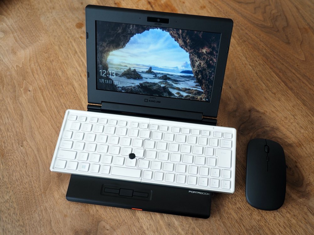 KINGJIM PORTABOOK キングジム ポータブック 可変キーボード搭載