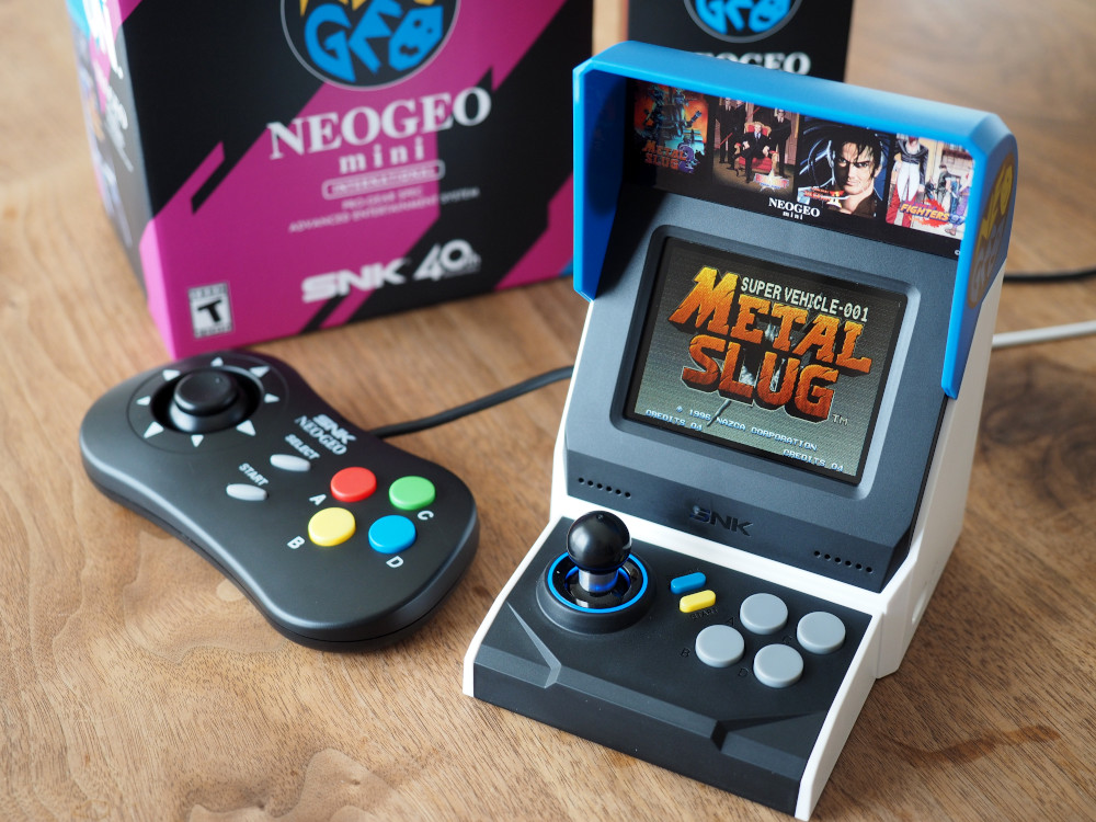 NEOGEO mini INTERNATIONAL」が激安だったので買ってしまいました