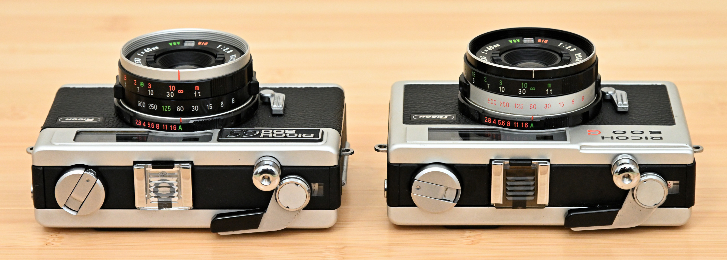 小型・軽量・堅実 リコー 500G/500GS