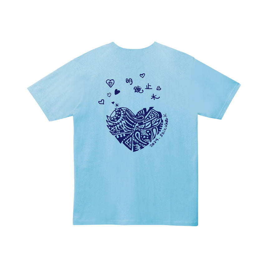 Tシャツ(ライトブルー) – Shizuka Kudo official goods store