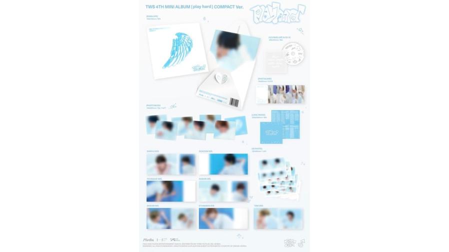 TWS 4th Mini Album『play hard』が10/30(木)に発売決定！SHIBUYA