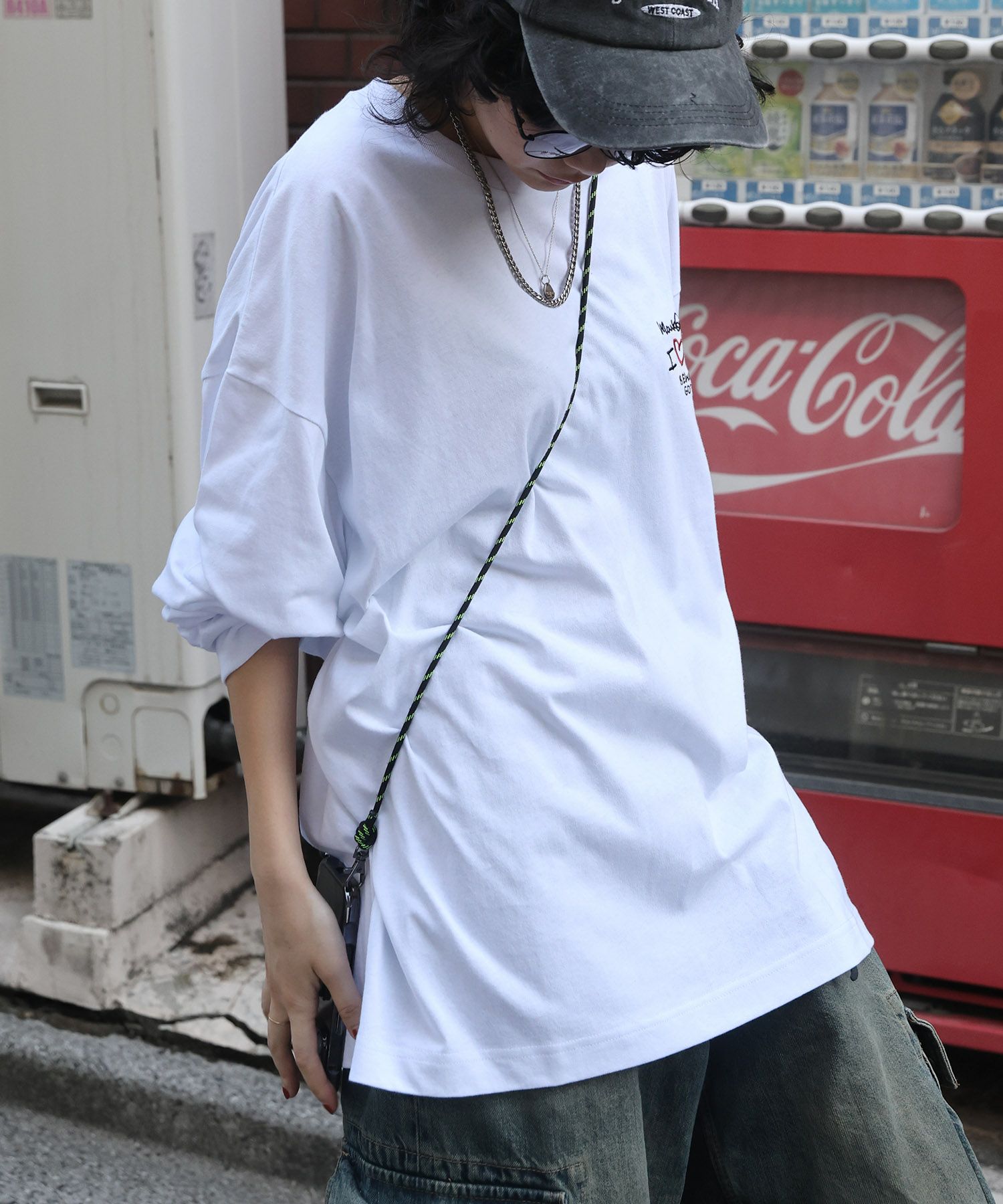 Mark Gonzales(マーク ゴンザレス)ワンポイント刺繍 / ハートロゴ