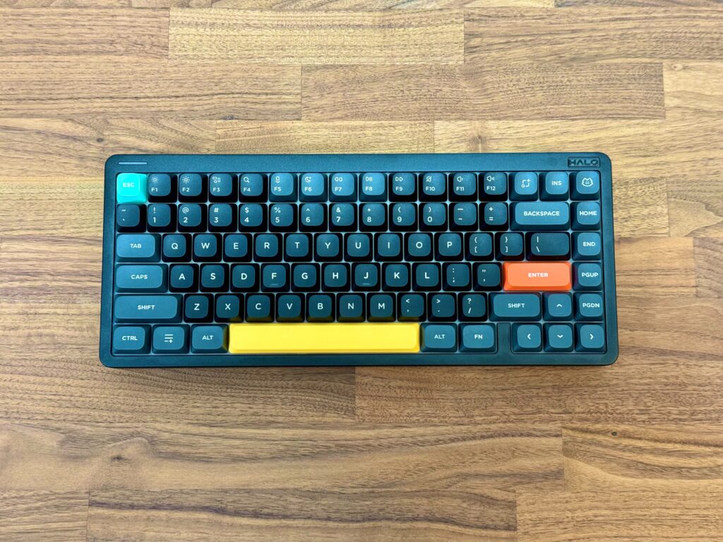 NuPhy halo75 V2レビュー：打鍵感良し、かわいい＆オシャレ、英語配列