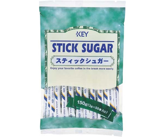 キーコーヒー スティックシュガー 3g 50本 1袋※軽（ご注文単位1袋