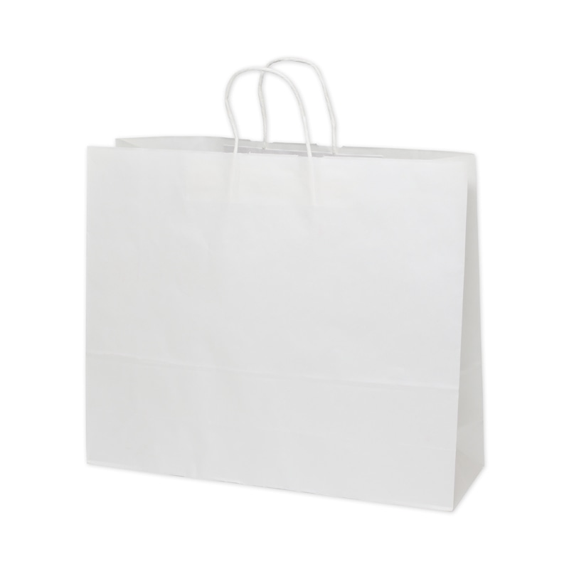 HEIKO 紙袋 25チャームバッグ 25CB 50-2 白無地 50枚/袋 003298000