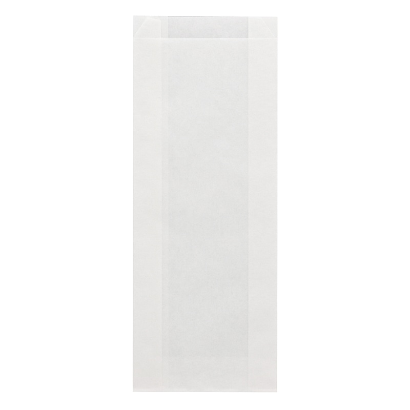 大阪ポリエチレン販売株式会社 耐油マチ付袋 未晒 No.64-1 7815 100枚