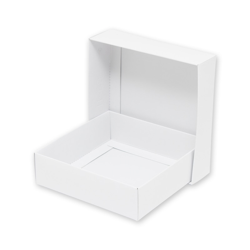 HEIKO 箱 白無地汎用ボックス H-69 10枚/袋 006836900 包装用品・店舗