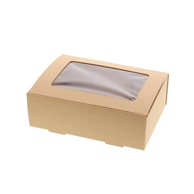 HEIKO 箱 ギフトボックス フレームBOX FL-3 クラフト 10枚/袋