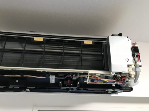 日立（2017） RAS-YX22F お掃除付きエアコン 分解クリーニング 愛知県