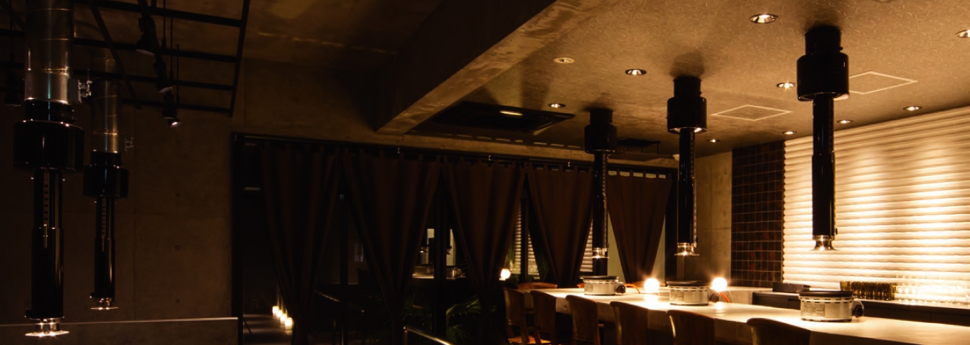 上引き式フード - 焼肉無煙ロースターパイオニアメーカーのシンポ株式