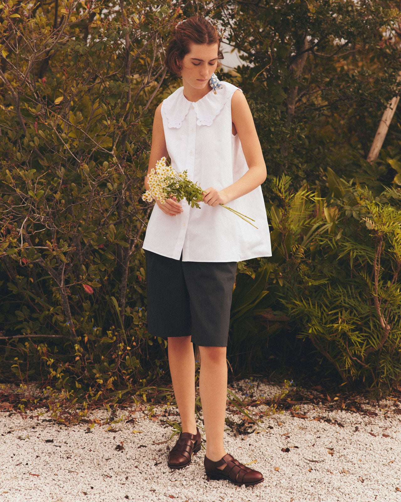 LACE COLLAR BLOUSE – Shinzone