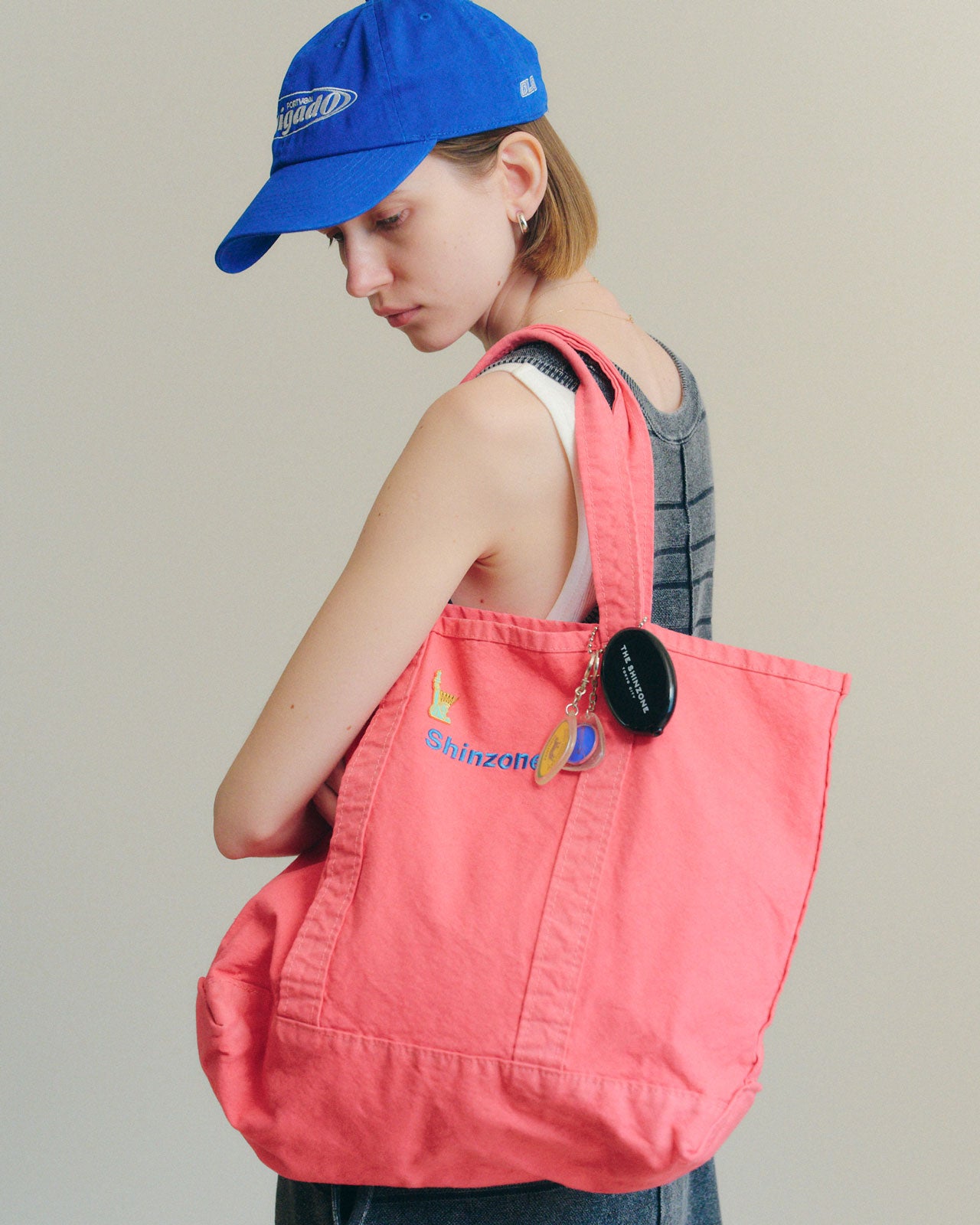 Shinzone（シンゾーン）】Shinzone TOTE シンゾーン ロゴトートバッグ