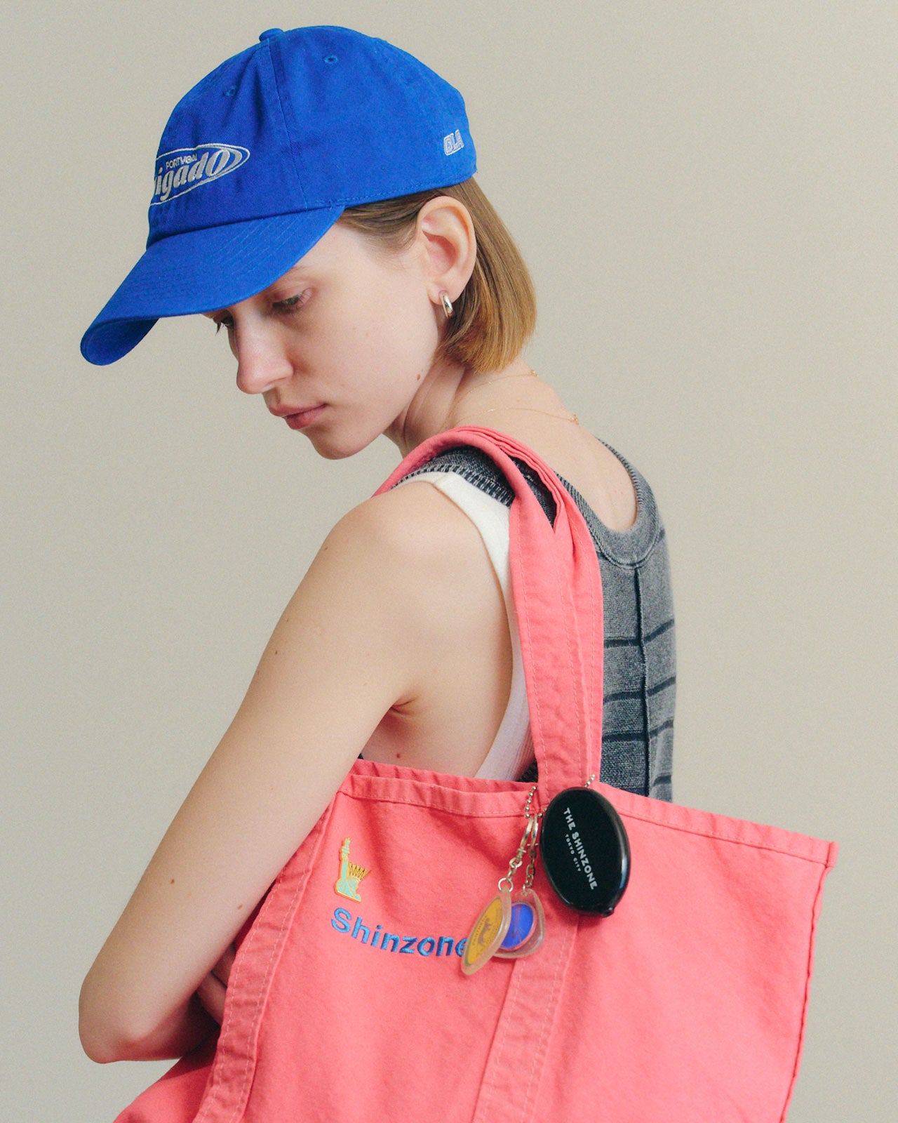 Shinzone（シンゾーン）】Shinzone TOTE シンゾーン ロゴトートバッグ