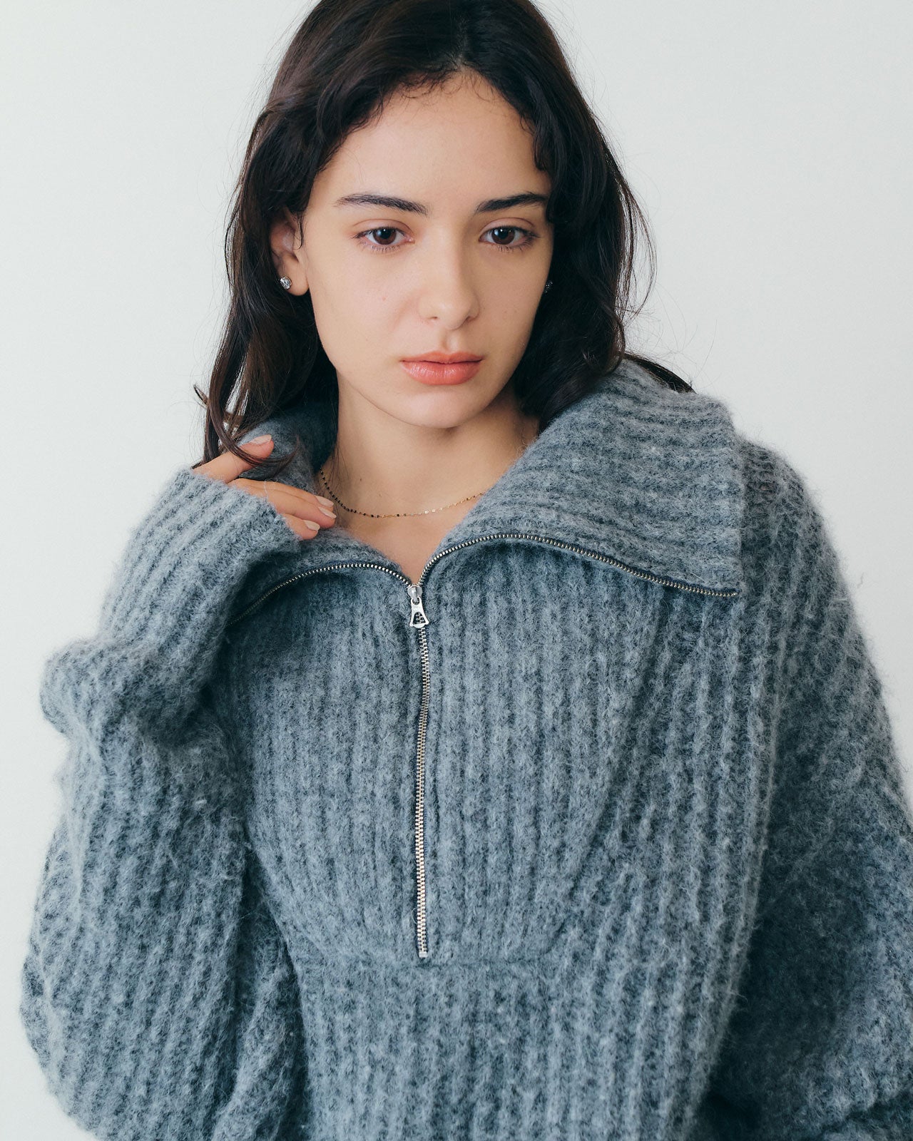 DUFFY HALF ZIP KNIT – Shinzone