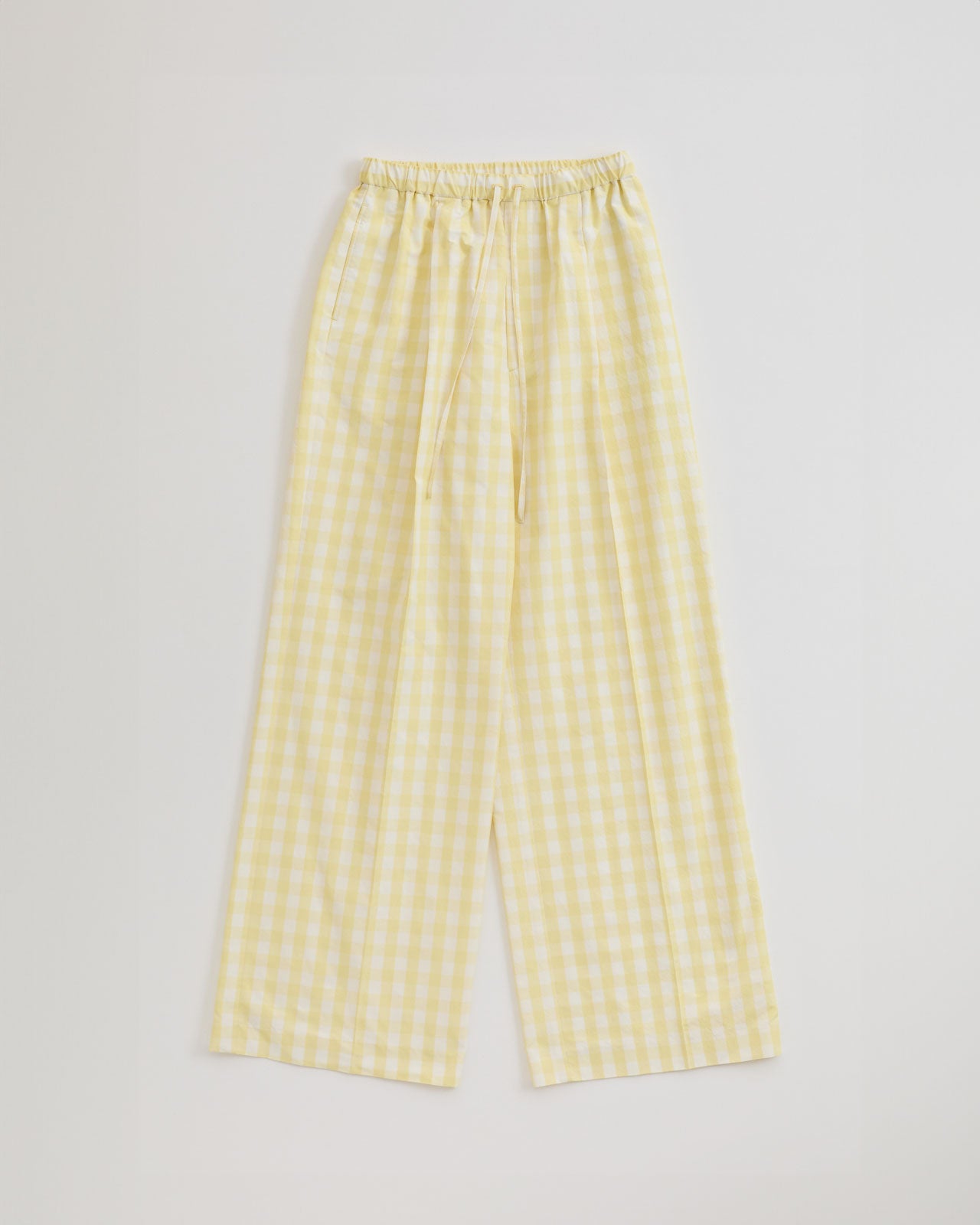 追加予約:5月上旬お届け】GINGHAM CHECK PANTS – Shinzone