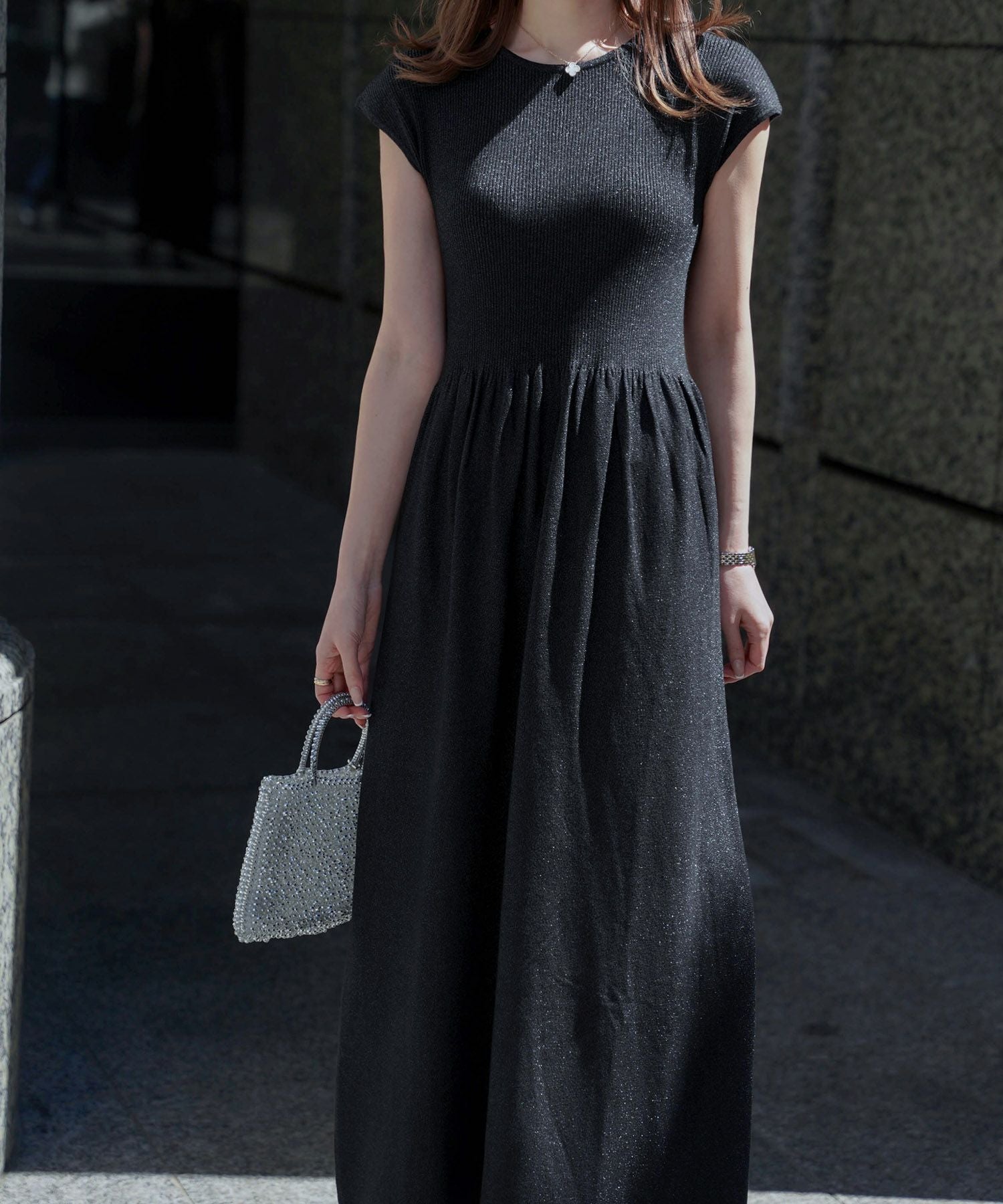 サマー ニット ワンピース