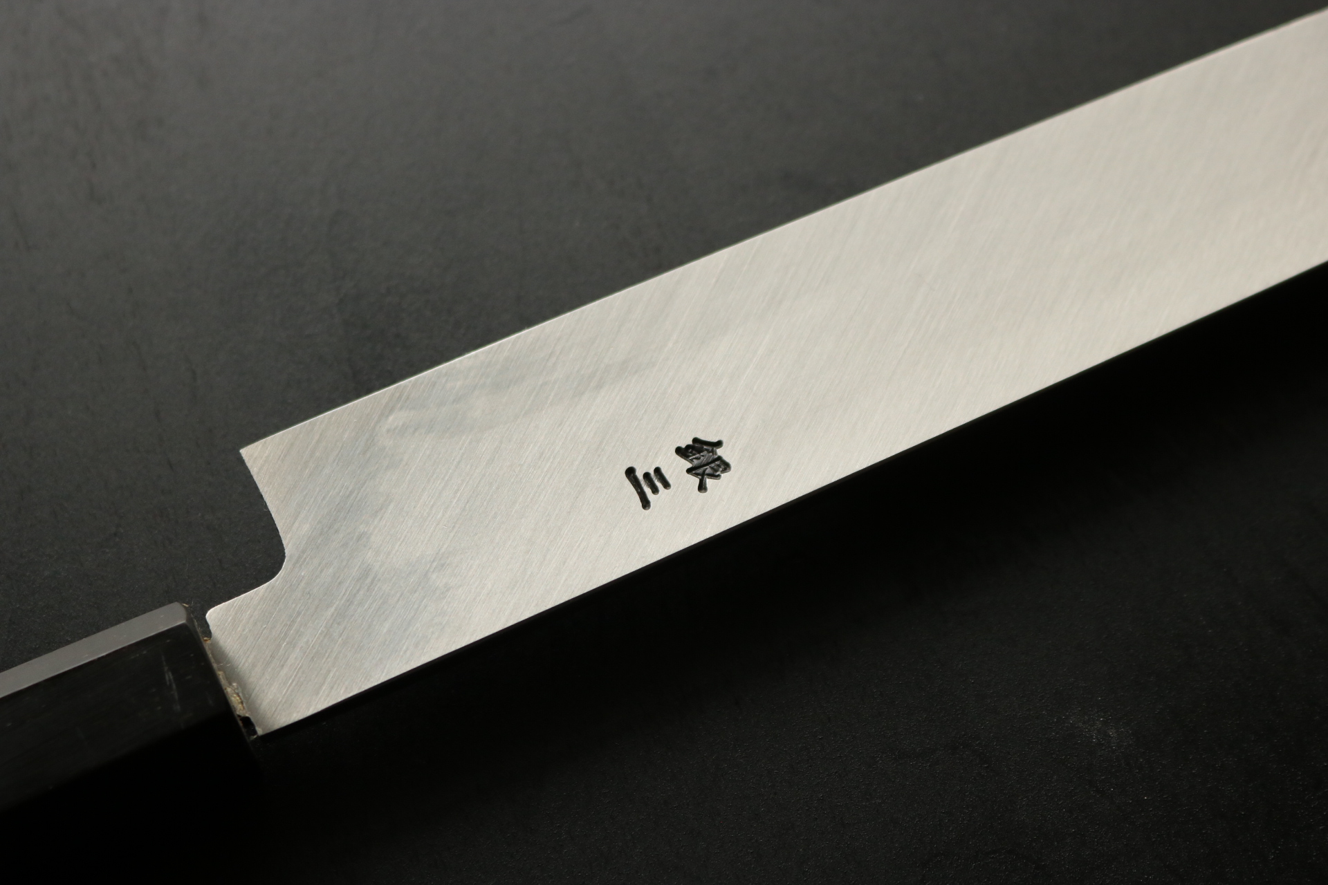 柳刃 刺身包丁 白鷺 銀三鋼 黒檀八角柄水牛口輪 9寸 - shirasagistore.com