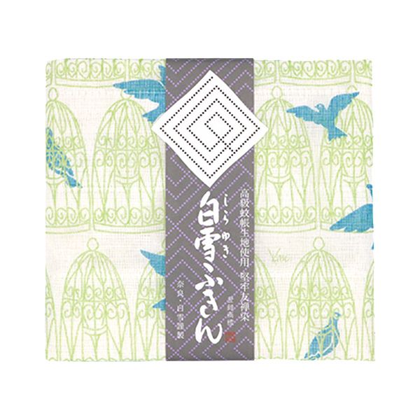 白雪友禅ふきん / 青い鳥 / メロン | 白雪ふきんオンラインショップ