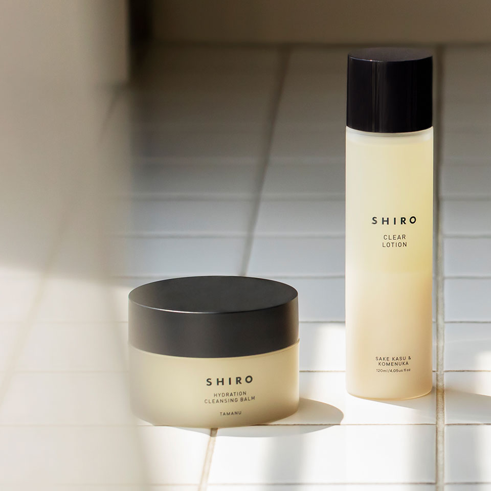 クリアスキンケアキット（タマヌクレンジングバーム＆酒かす米ぬか化粧