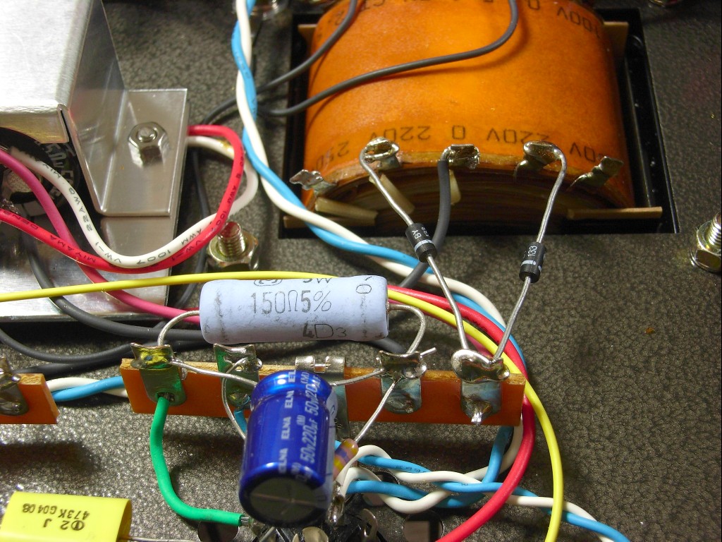 三栄無線6BQ5シングルアンプキットの製作