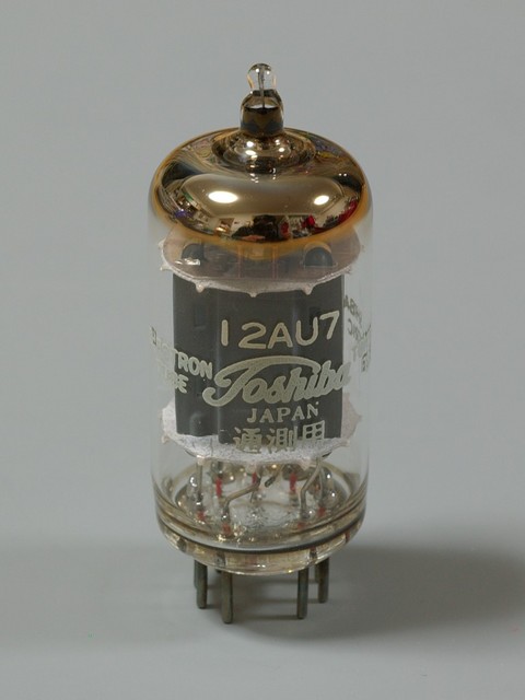 Vacuum Tube 東芝 12AU7 (通測用)