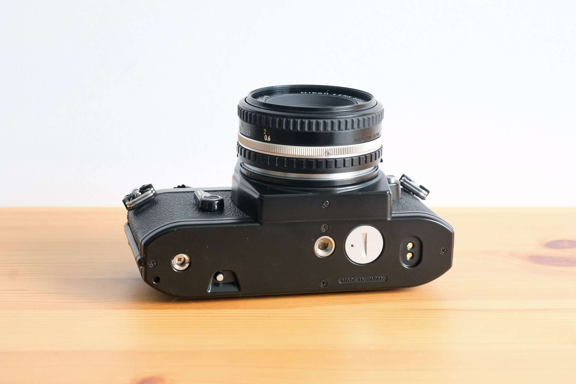 Nikon EM Film Camera & 50mm f/1.8 Pancake Lens - Buy Online at