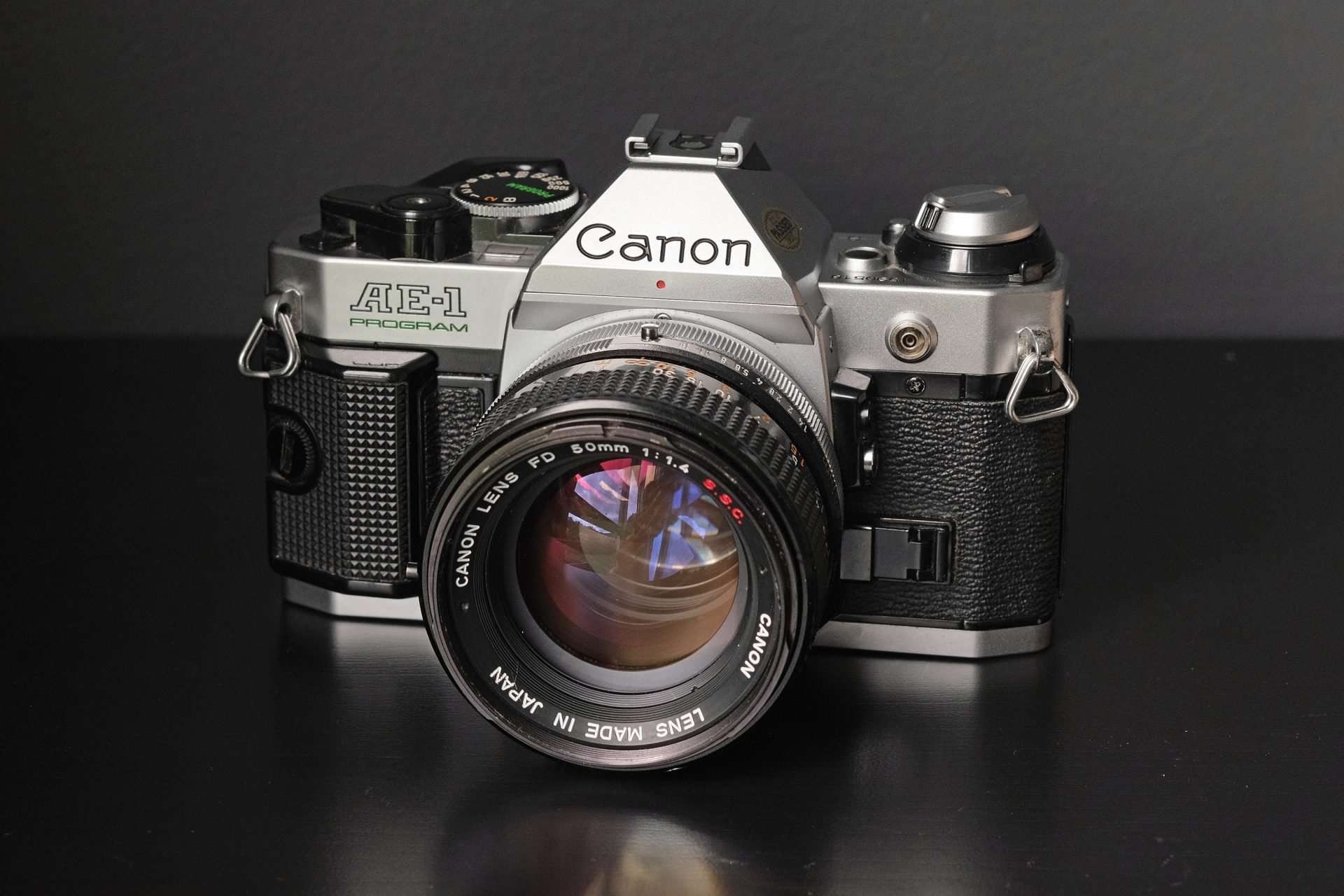 Canon AE1 Program Film Camera & 50mm f/1.4 SSC Lens - Buy Online