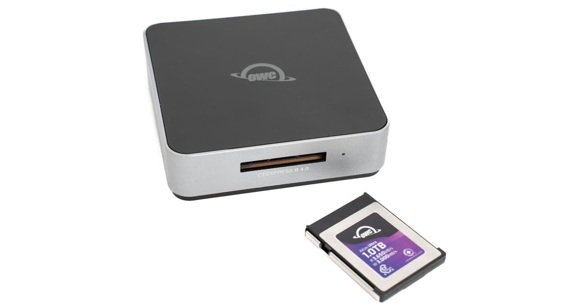 OWC Atlas CFexpress 4.0 USB4 Reader Review