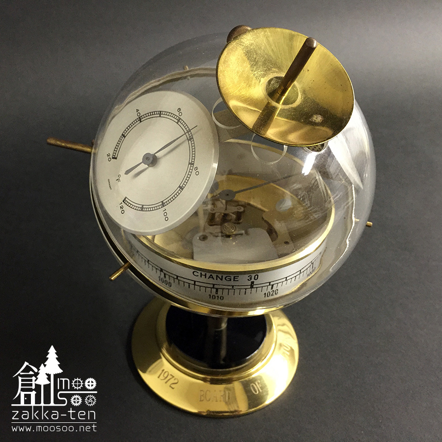 スチームパンクなビンテージ気圧計【Sputnik WeatherStation】 | 博物
