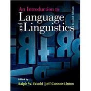 An Introduction to Language and Linguistics