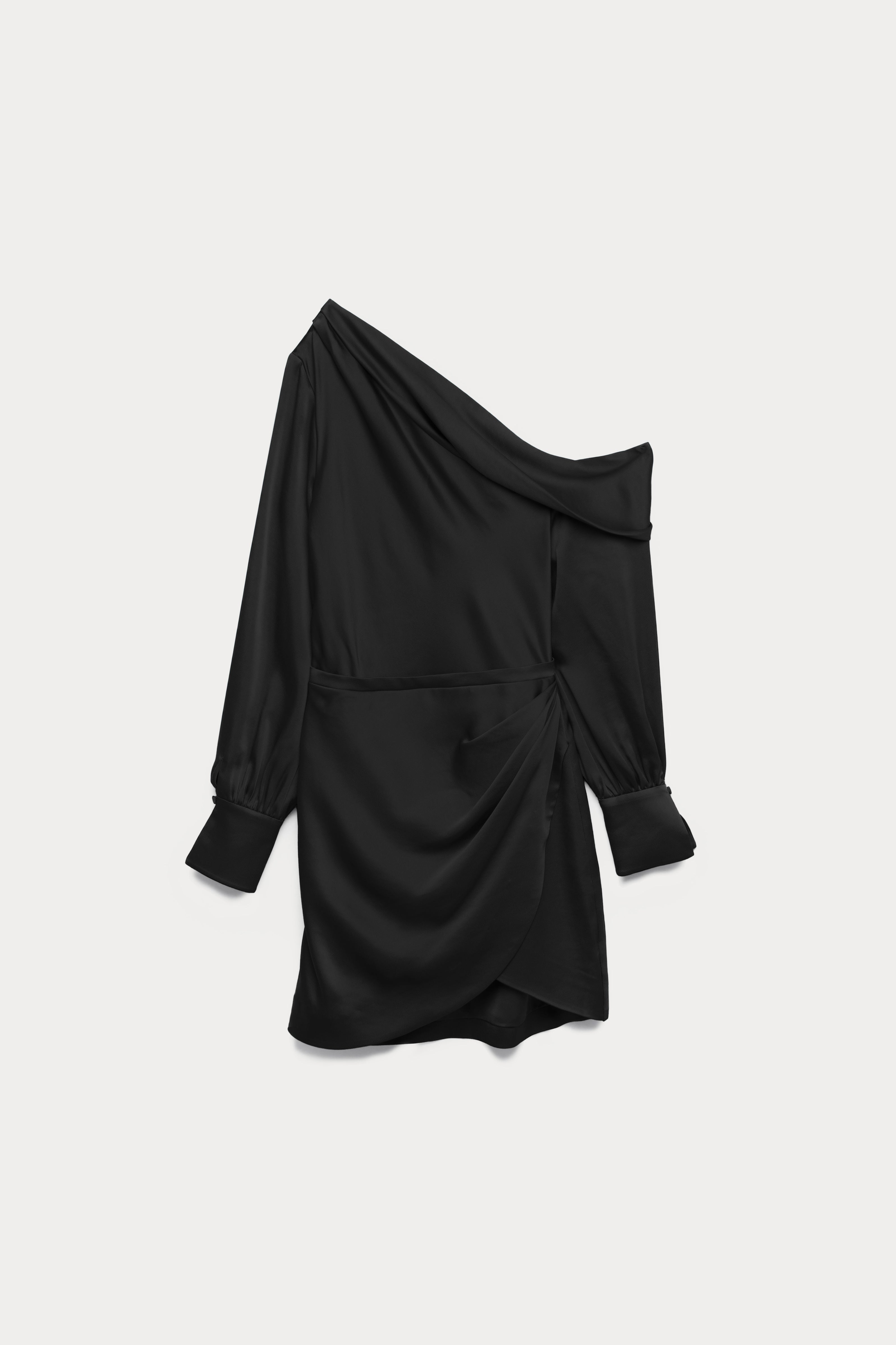 Signature Cameron One Shoulder Mini Dress - Blue | SIMKHAI