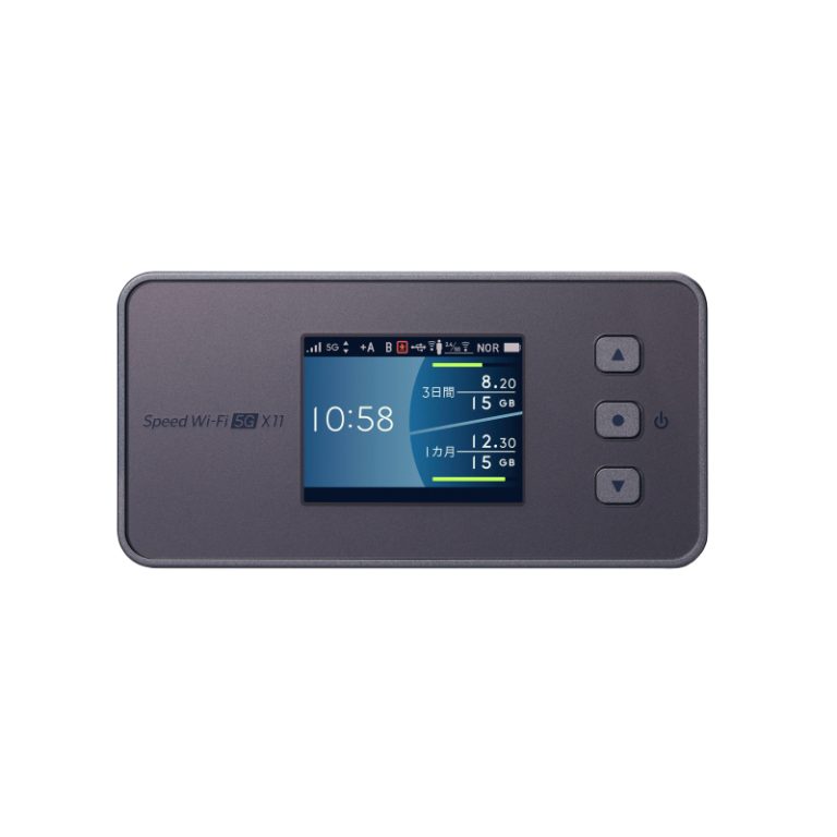 Speed Speed Wi-Fi 5G X11 本体 + 充電ドック/WX04 Wi-Fi 5G X11