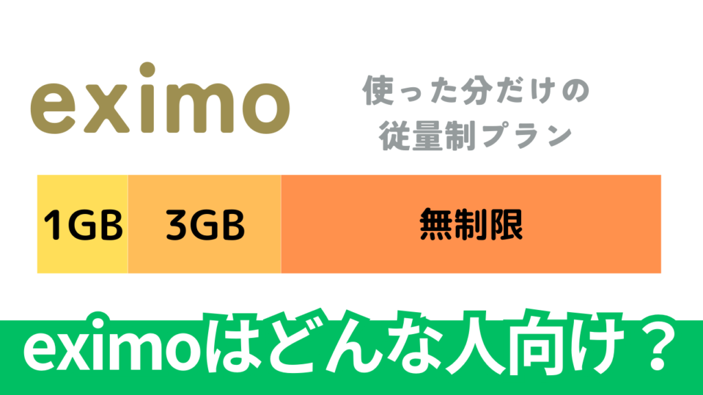 ドコモの「eximo（エクシモ）」はテザリングが無制限。どんな人向け