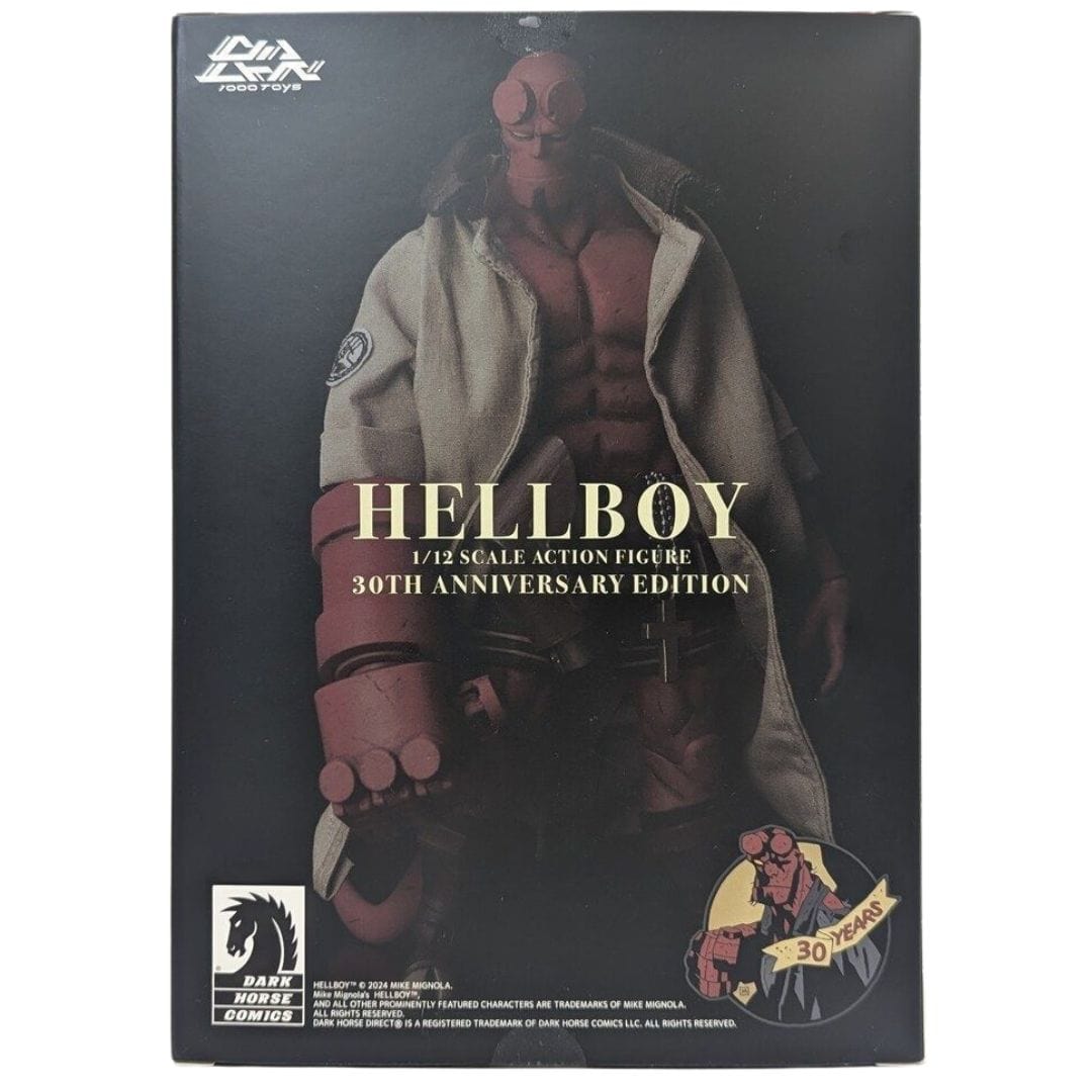 Hellboy 30th Anniversary Hellboy 1/12 Scale Action Figure
